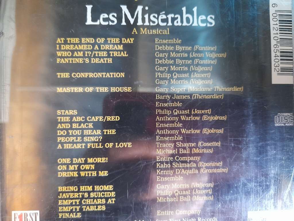 Les Miserables, A Musical