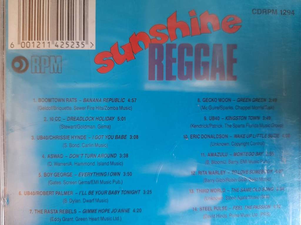 Sunshine Reggae - Various