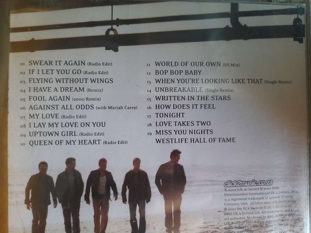 Westlife - Unbreakable Vol 1 - The Greatest Hits
