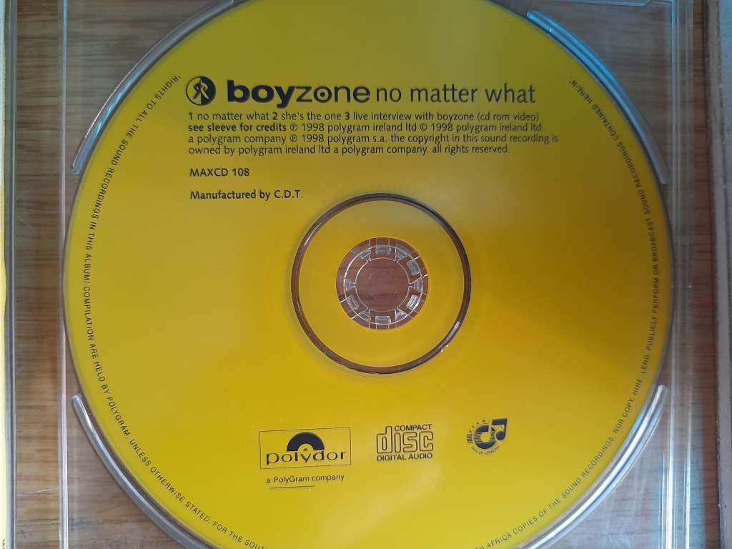 Boyzone - No Matter what (Single)