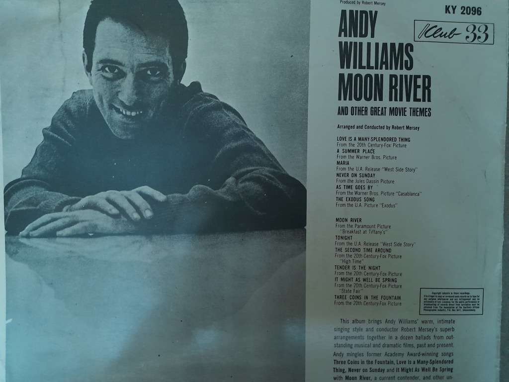 Vinyl: Andy Williams - Moon River