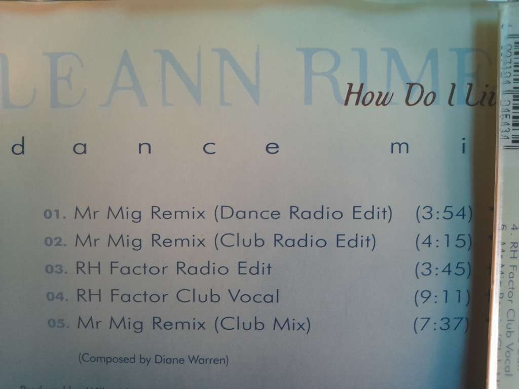 Le Ann Rimes - How do I Live - Dance Mix
