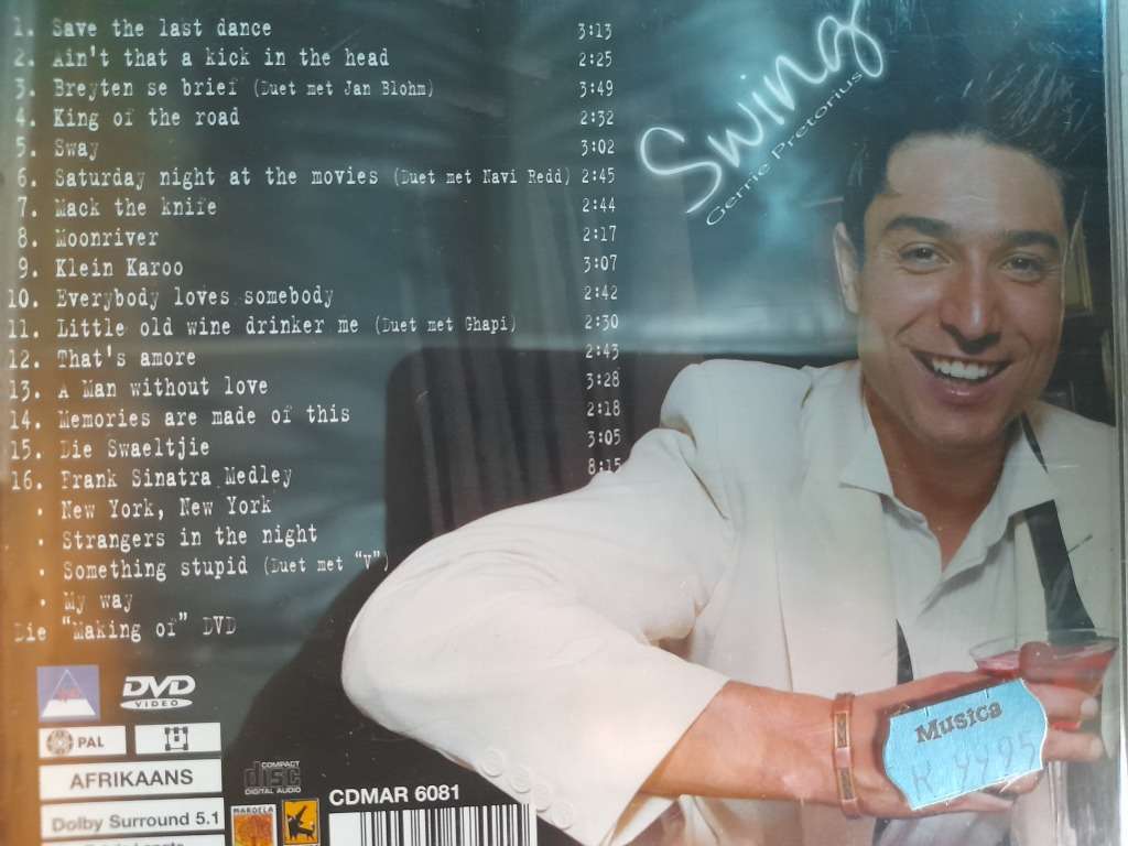 Gerrie Pretorius - Swing (CD+DVD)