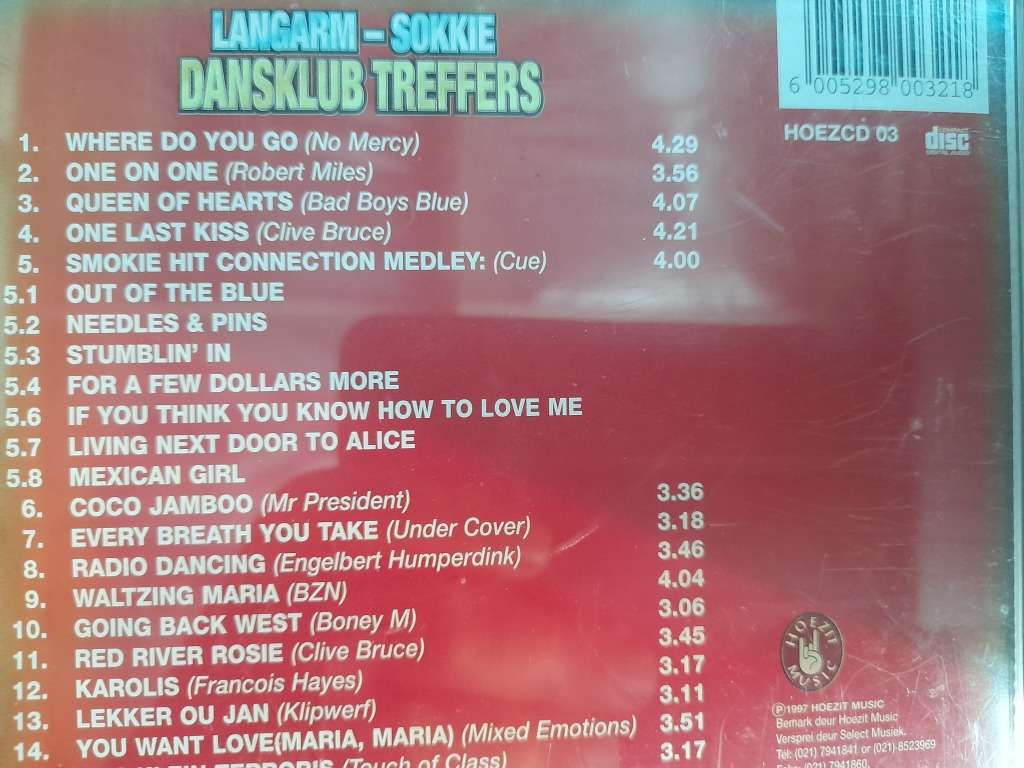 Langarm Sokkie Dansklub Treffers