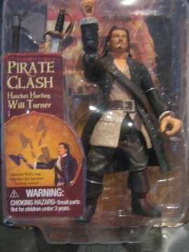 Auction: Action Figure - Pirates of the Caribbean:Hatchet Hurling Will Turner---