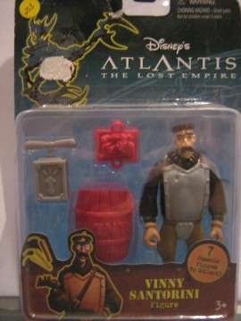 Auction: Action Figure - Atlantis The Lost Empire: Vinny Santorini (Reduced to Clear)