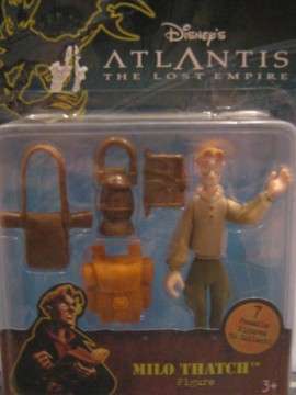 Auction: Action Figure - Atlantis The Lost Empire: Milo Thatch (Reduced to Clear)