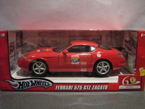 Auction: Ferrari 575 GTZ Zagato by Hotwheels - Scale 1/18