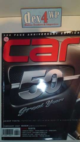 Auction: Magazine - CAR 300pg Anniversary Edition - 50 Great Years - February 2007