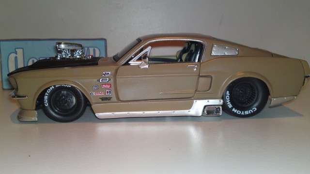 Auction: Die Cast - 1967 Ford Mustang GT - Scale 1/24 - by Maisto Pro Rodz