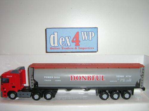 Auction: Truck with Chemical Trailer - Scale 1/50