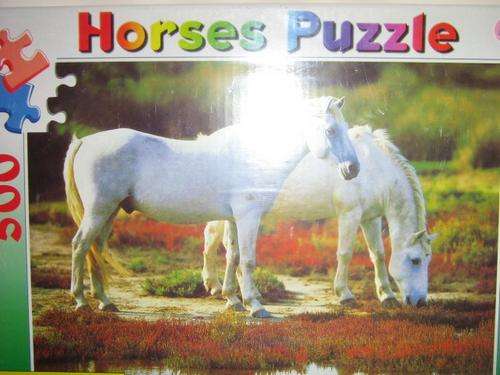 Auction: Puzzle - Horses Puzzle(4) - 500pc (500mm x 360mm)