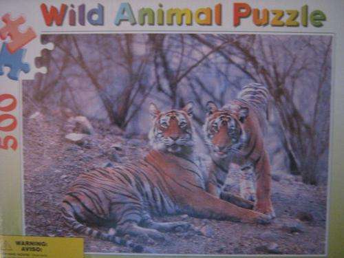 Auction: Puzzle - Wild Animal Puzzle - 500pc (500mm x 360mm)