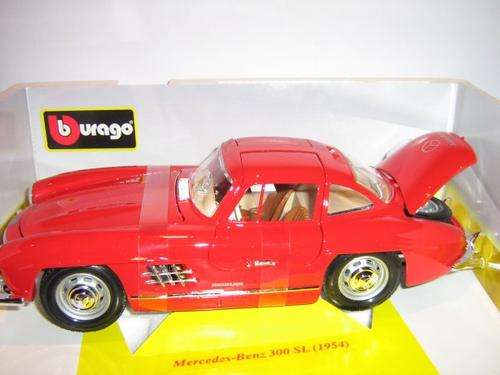 AUCTION : Mercedes-Benz 300SL 1954 (Scale 1/18) by Bburago GOLD Collezione