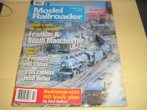 Magazine : Model Railroader - February 1996