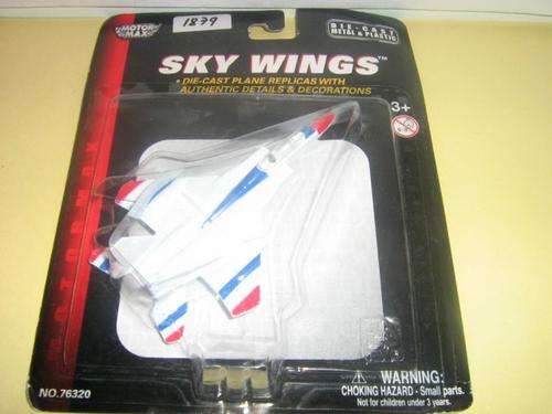 Sky Wings - Die Cast Plane Replicas by MOTOR MAX