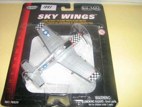 Sky Wings - Die Cast Plane Replicas by MOTOR MAX