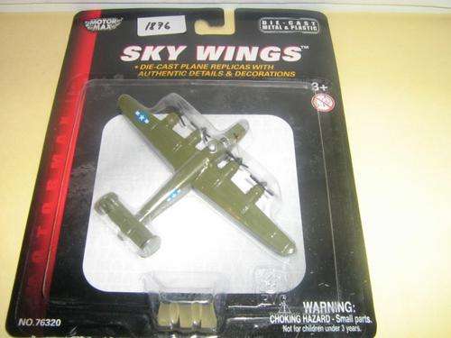 Sky Wings - Die Cast Plane Replicas by MOTOR MAX
