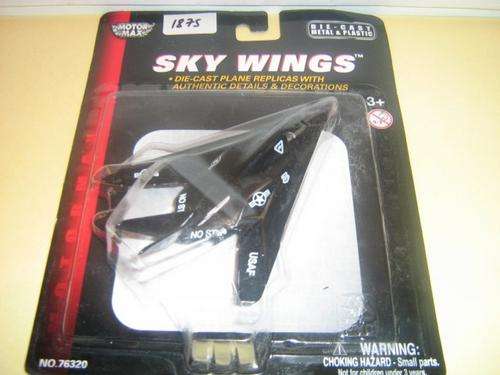 Sky Wings - Die Cast Plane Replicas by MOTOR MAX