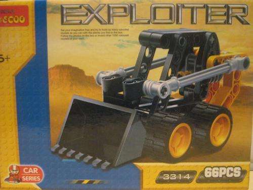 DIY Model Construction Vehicle - EXPLOITER 3314B  (66pcs) Ages 5+