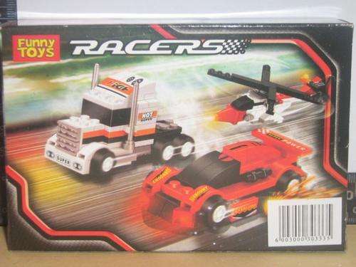 Funny Toys RACERS (Build your own stunt) - 63 pcs
