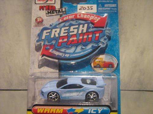 FRESH PAINT - Color Changing - Die Cast - (Scale 1/64) by Maisto Fresh METAL