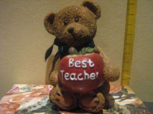 Ornament (Ceramic) - Bear (best teacher)