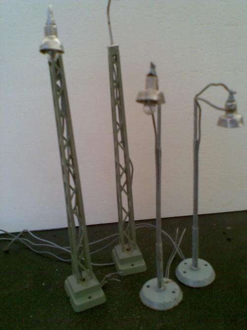 HO scale lamp post