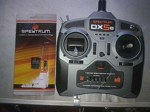 Spectrum Dx5e 2.4ghz dsm and ar6110 park receiver