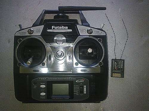 FUTABA T 6EX TRANSMITTER and R 607FS RECEIVER