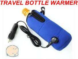 Travel Bottle Warmer with Cigarette Lighter Charger! Handy for all mums.