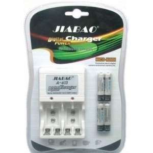 Digital Power Charger for AA, AAA & 9V batteries. All in One.