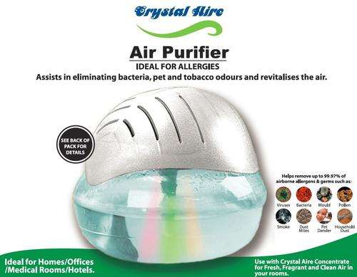 SLEEP WELL FOR A CHANGE! Air Purifier. Works great for allergy & asthma sufferers.