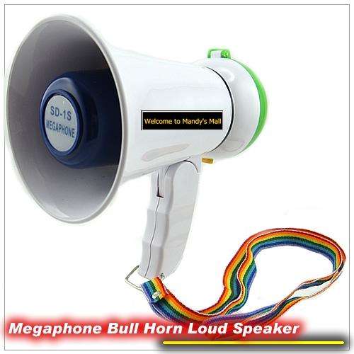 Mini Megaphone! Compact size and very loud! Great for functions!