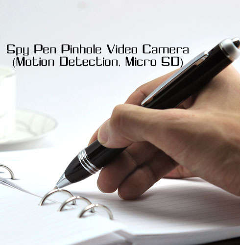 Motion Detection Video camera pen. Records when movement is detected! GREAT GIFT!