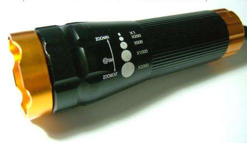 The brightest Cree LED torch I have seen, Wopping 280 Lumens. Zoom with 3 functions.