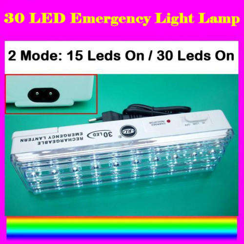 30 LED 2 Mode Rechargeable Emergency light!! Great for every household!