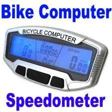 Bicycle LCD Computer Odometer Speedometer with backlight! Great Gift!!