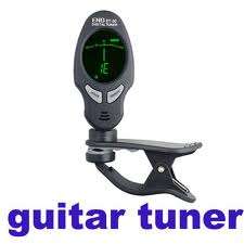 LCD Mini Clip-On Chromatic Tuner with Back light for Guitar,Bass,Violin and Ukulele instruments!