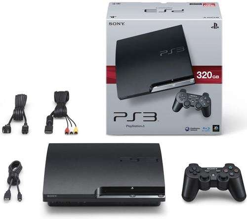 320GB PlayStation 3 with Brand new Sealed Games!!!-Bargain-Free Shipping!!