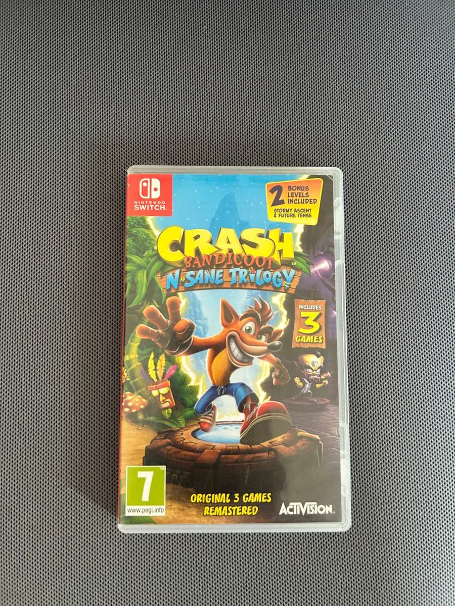 Crash Bandicoot Nsane Trilogy For Nintendo Switch