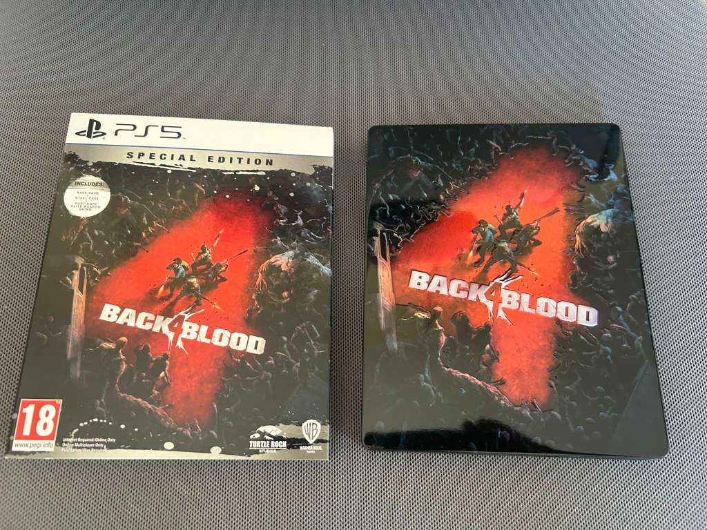 Back 4 Blood For PS5 Steel book Special Edition