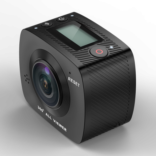 ELECAM 360 Video Camera 360 Degrees Panorama Camera Action Camera