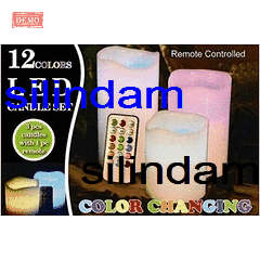 3PCS LED COLOUR CHANGING CANDLES