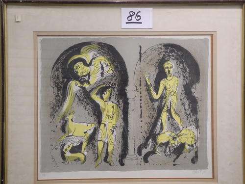 ANNUNCIATION OF THE SHEPHERDS - John Piper