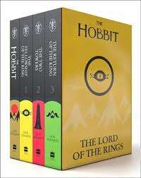 Lord of the Rings Trilogy and The Hobbit - Soft covers Books