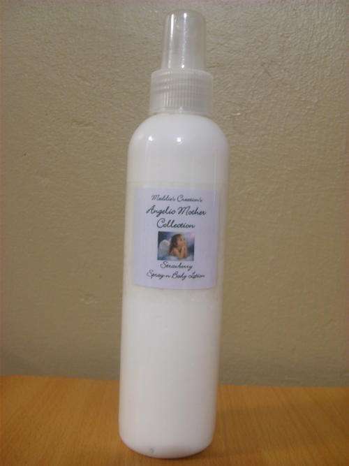 Angelic Mother range of Spray-on Body-lotion 200ml - various fragrances available