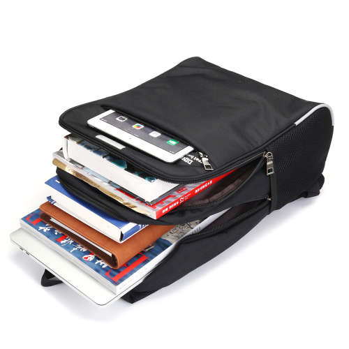 Reflective Anti-theft Lock Laptop Backpack Shoulder Bag with USB Port