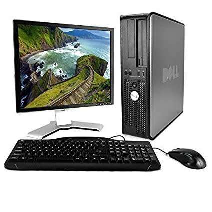 Dell OptiPlex Desktop Complete Computer Package with Windows 7  Keyboard, Mouse, 17 LCD Moni