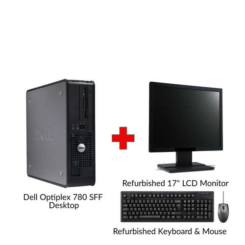 DELL/LENOVO/HP DUAL CORE PC SET
